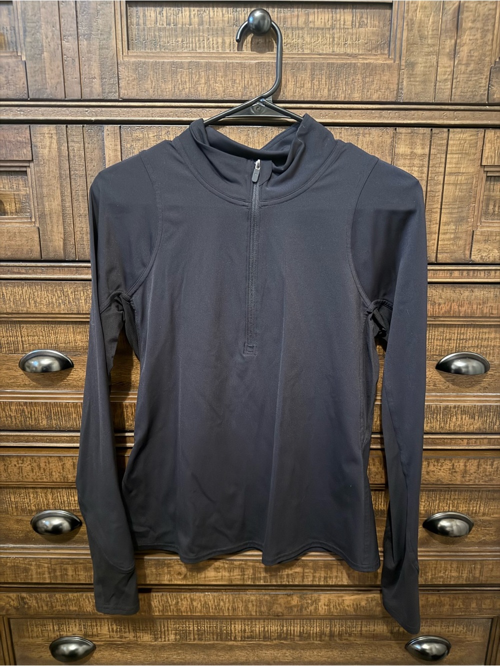 Black lululemon quarter zip